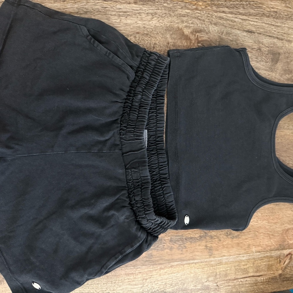Kids Black Matching Set